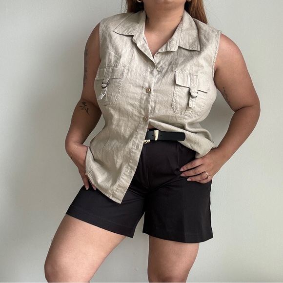 Vintage Khaki Tank Top - Picture 2 of 6